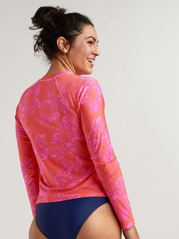 Aquatic Life Rash Guard - Wildflowers, , original