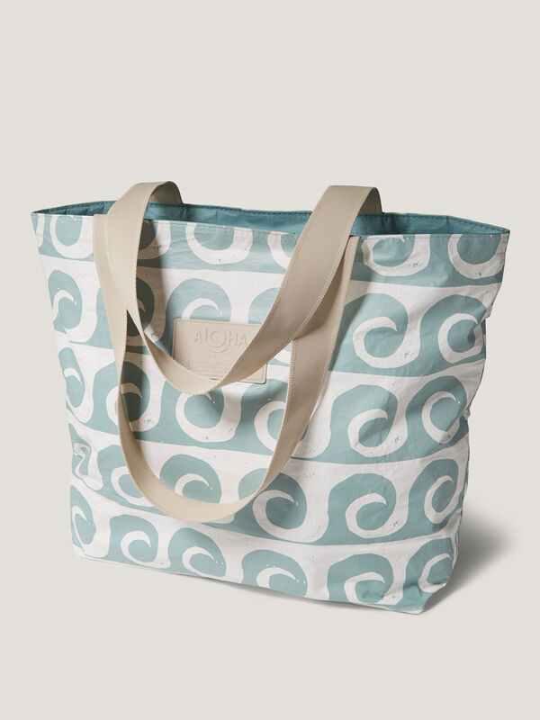 Aloha Day Tripper Zipper Tote Bag