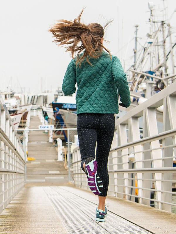 KC 3/4 Running Tights - Flying Birds, , model