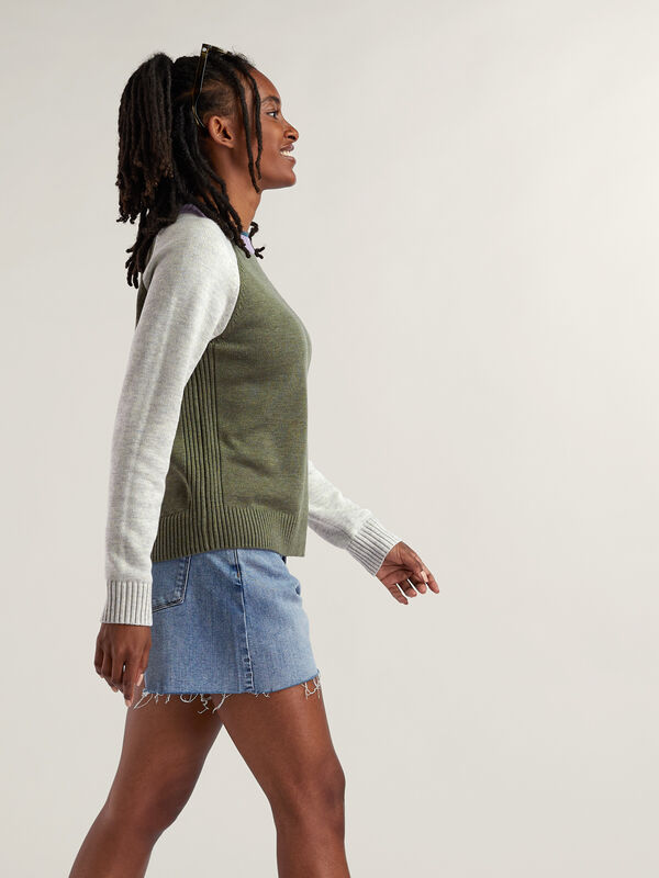 Mendocino Sweater - Colorblock, , original