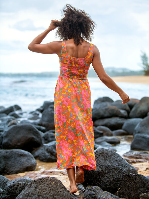 Crusher Column Midi Dress, , original