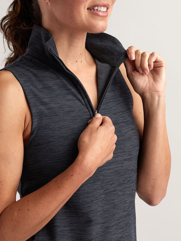 Women's Tica Midi Dress with 1/4 Zip