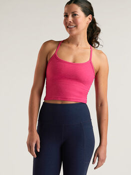 Spacedye Cropped Cami Bra Top