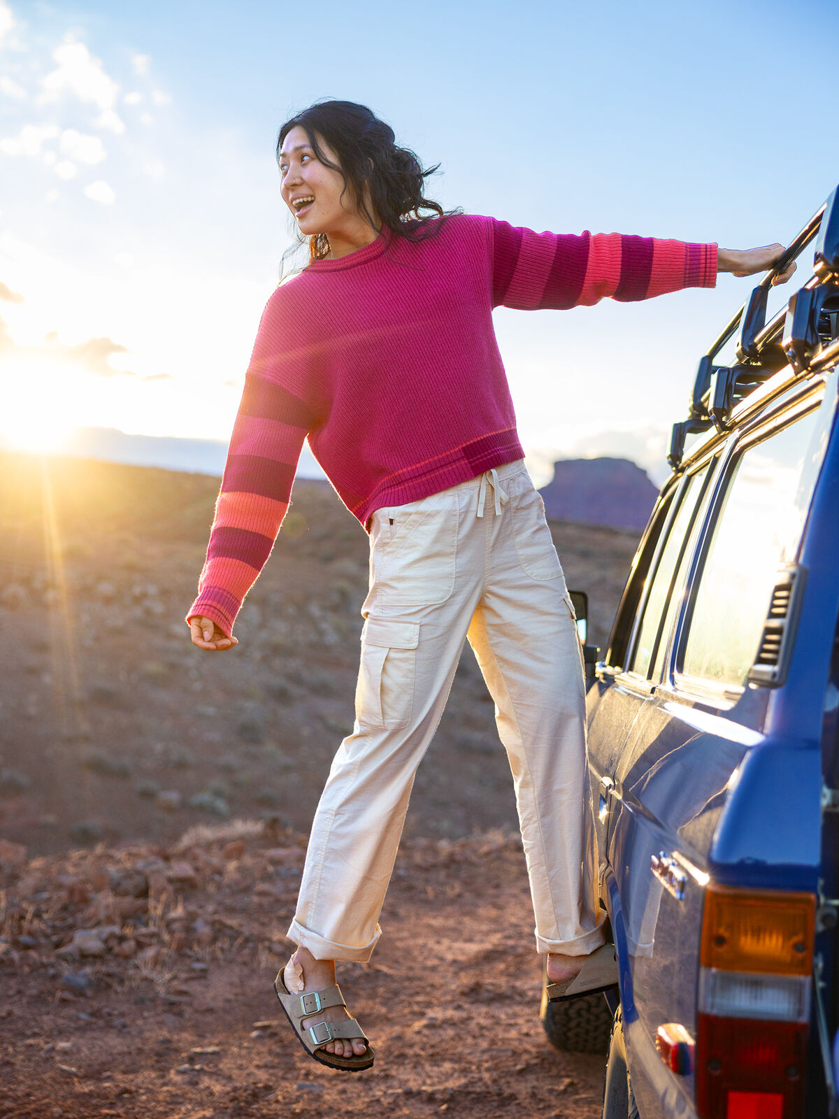 Big Sur Crew Neck Sweater – Women's Merino Blend Pullover | Title Nine