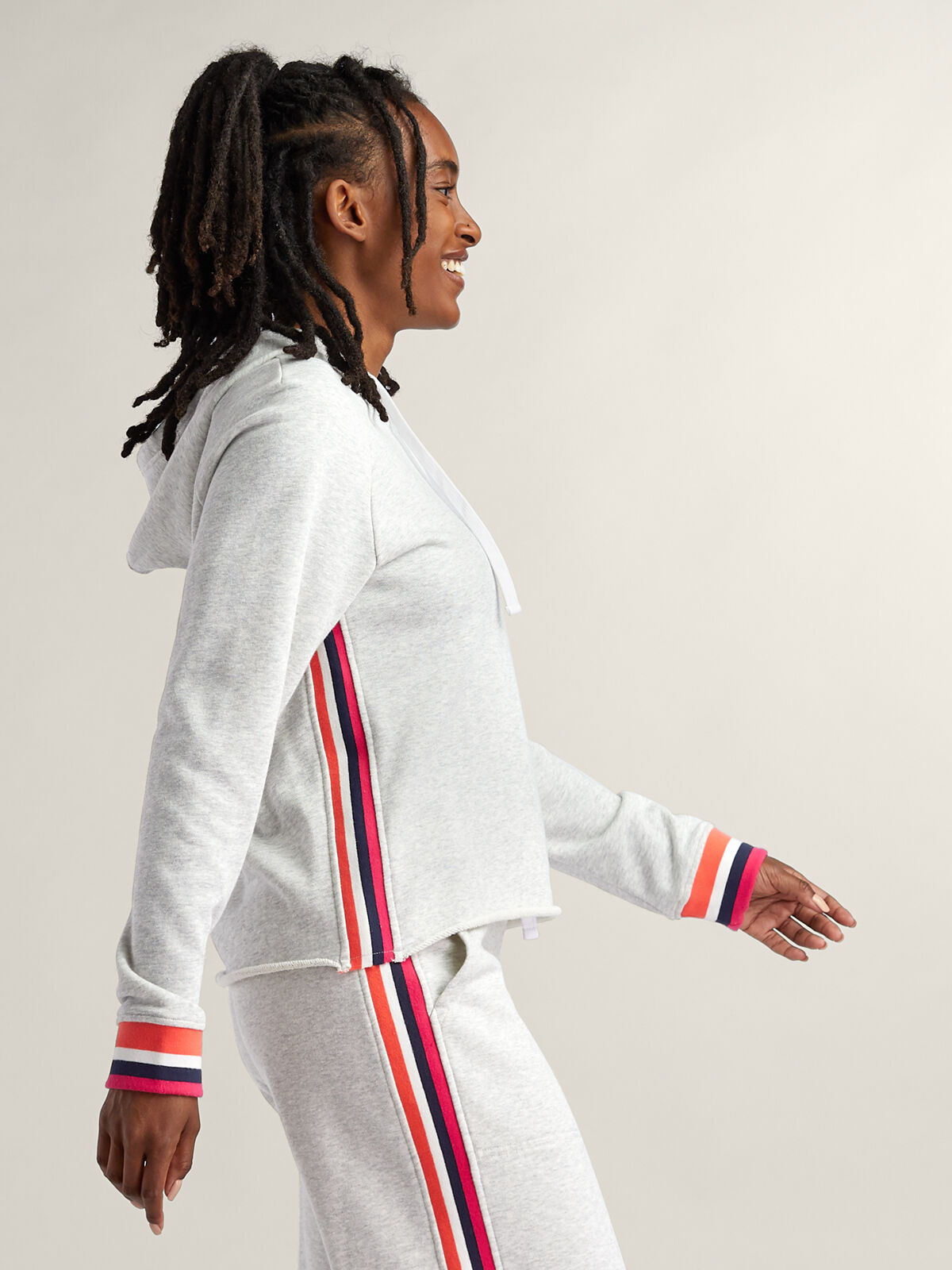 Women's French Terry Hoodie Cropped Sweatshirt: Joyride | Title Nine