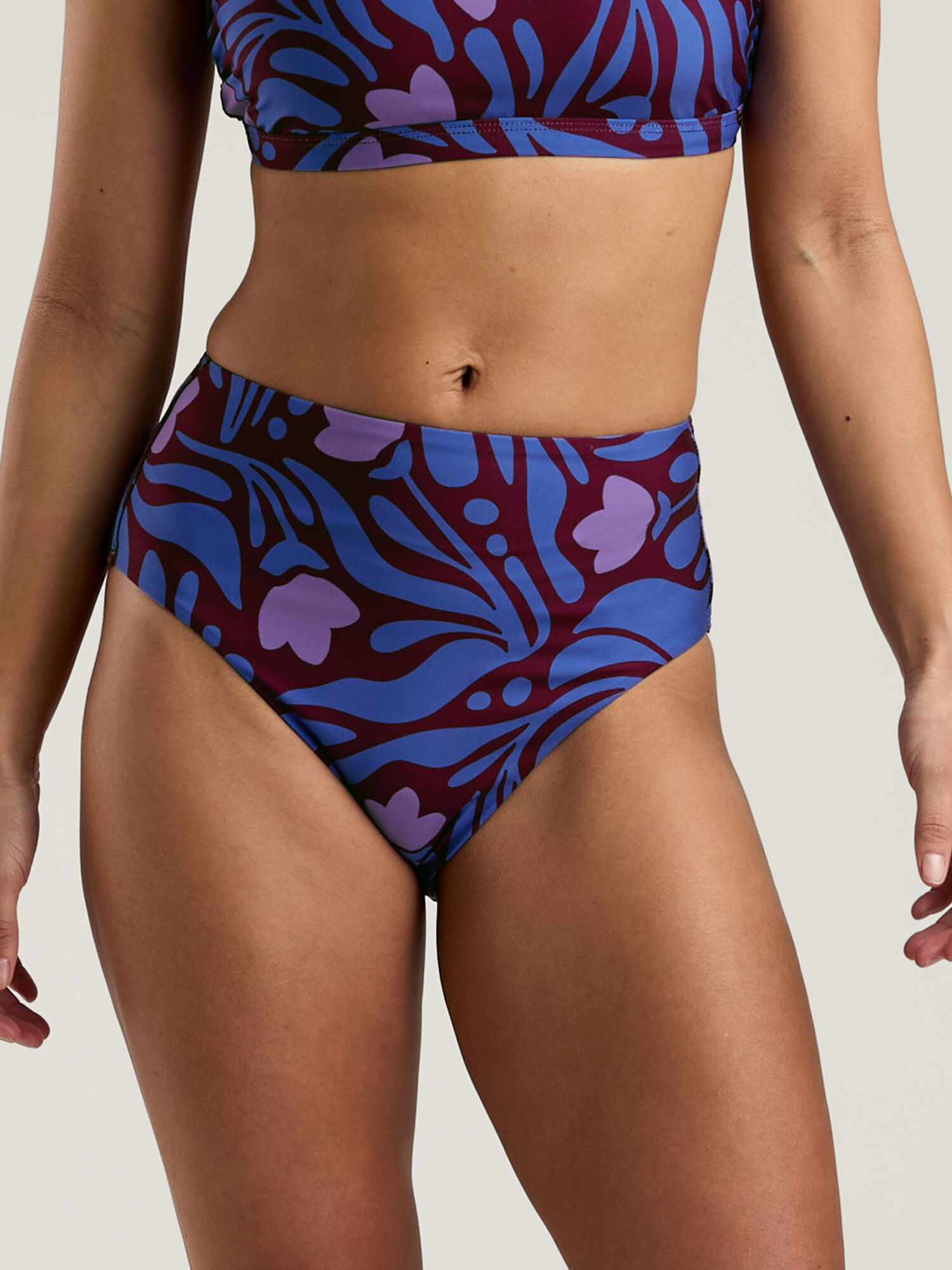 Streamline High Rise Bikini Bottom - Izmir, , original