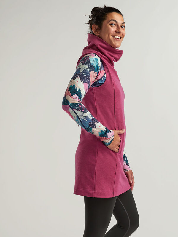 Catalyst Fleece Vest Dress, , original