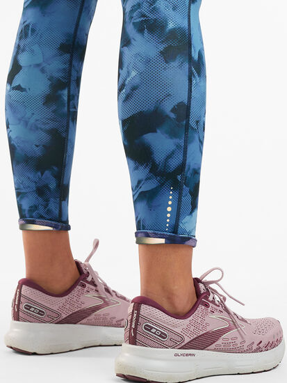 Mad Dash Reversible 7/8 Running Tights - Aurora, , original