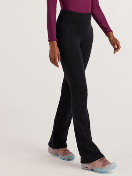 Women's Fleece Lined Flare Pants: Crash - Regular