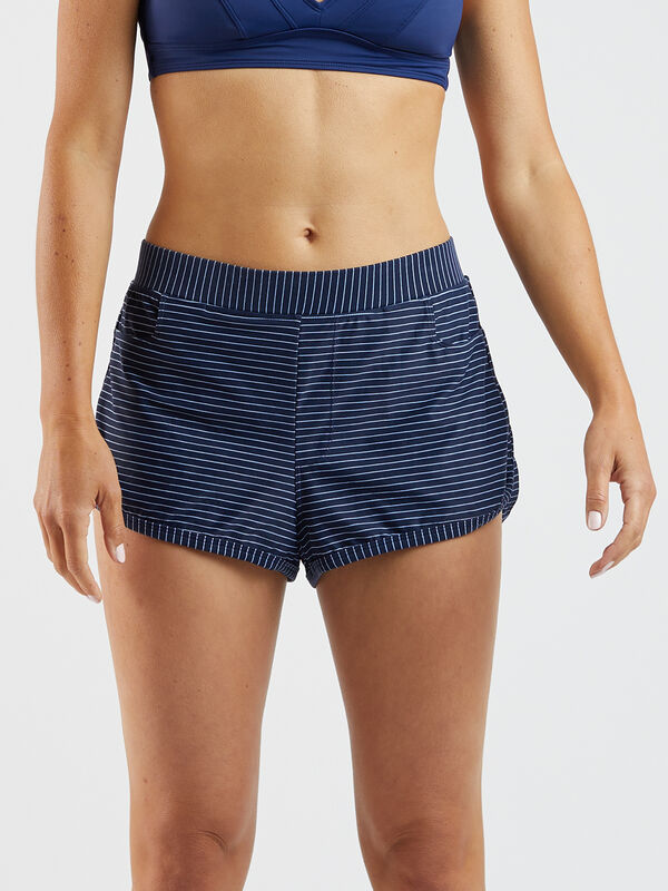 Leadbetter Swim Short - Navy Stripe, , original