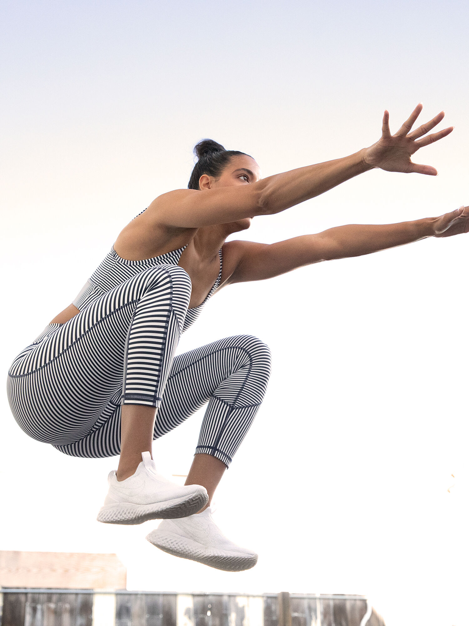 DIY Crop Leggings, , model