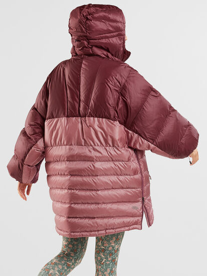 S’more Down Poncho Jacket, , original