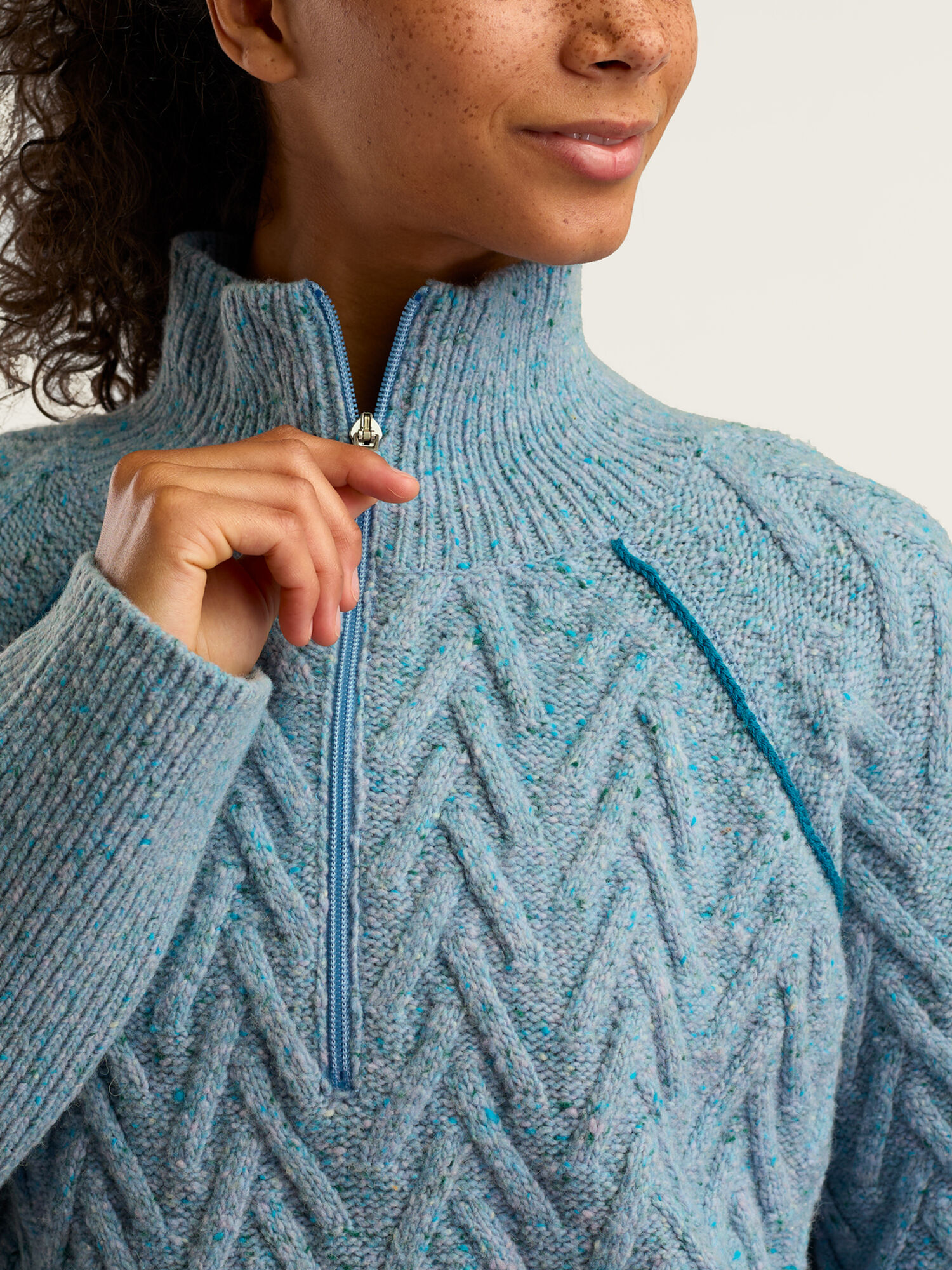 Devyn 1/4 Zip Sweater, , original