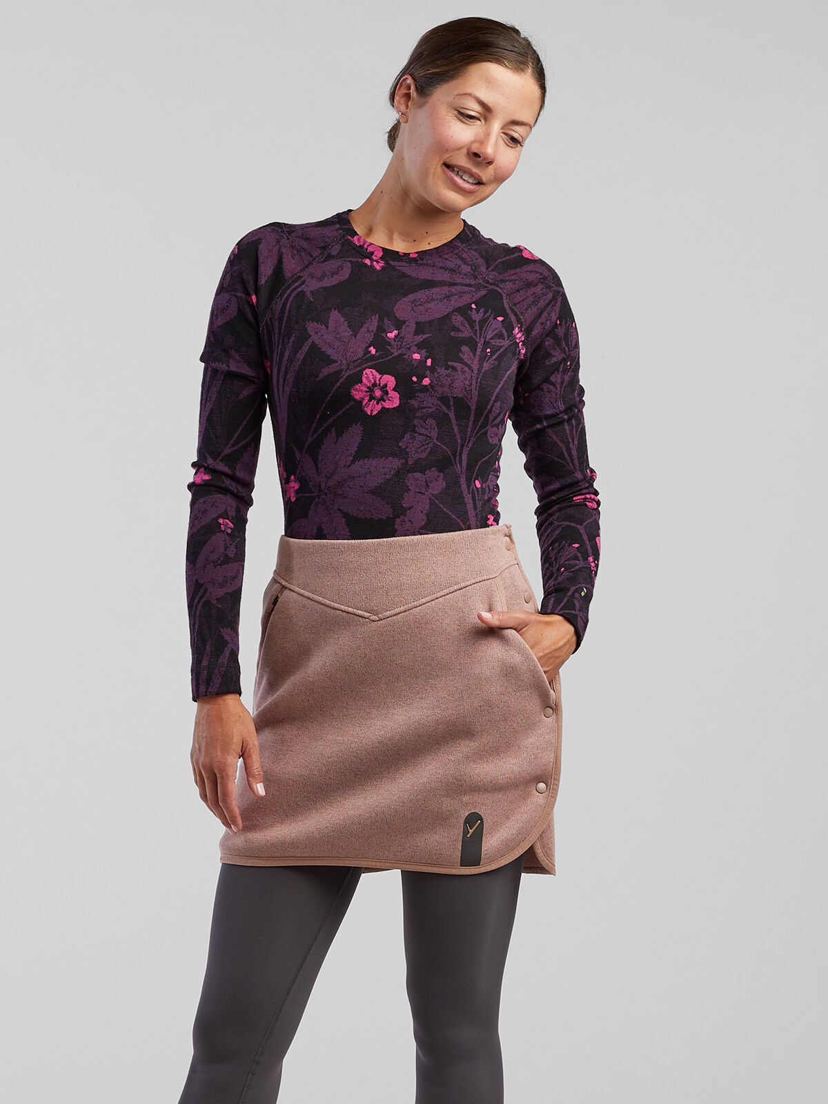 Indyeva 25th Hour Fleece Sweater Skirt | Title Nine Indyeva 25th Hour Fleece Sweater Skirt | Title Nine
