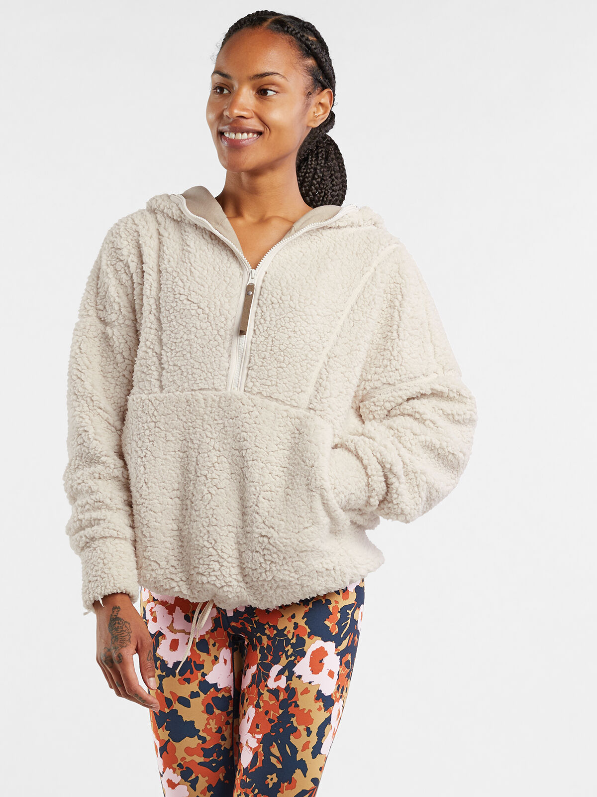 Womens lined hoodie discount