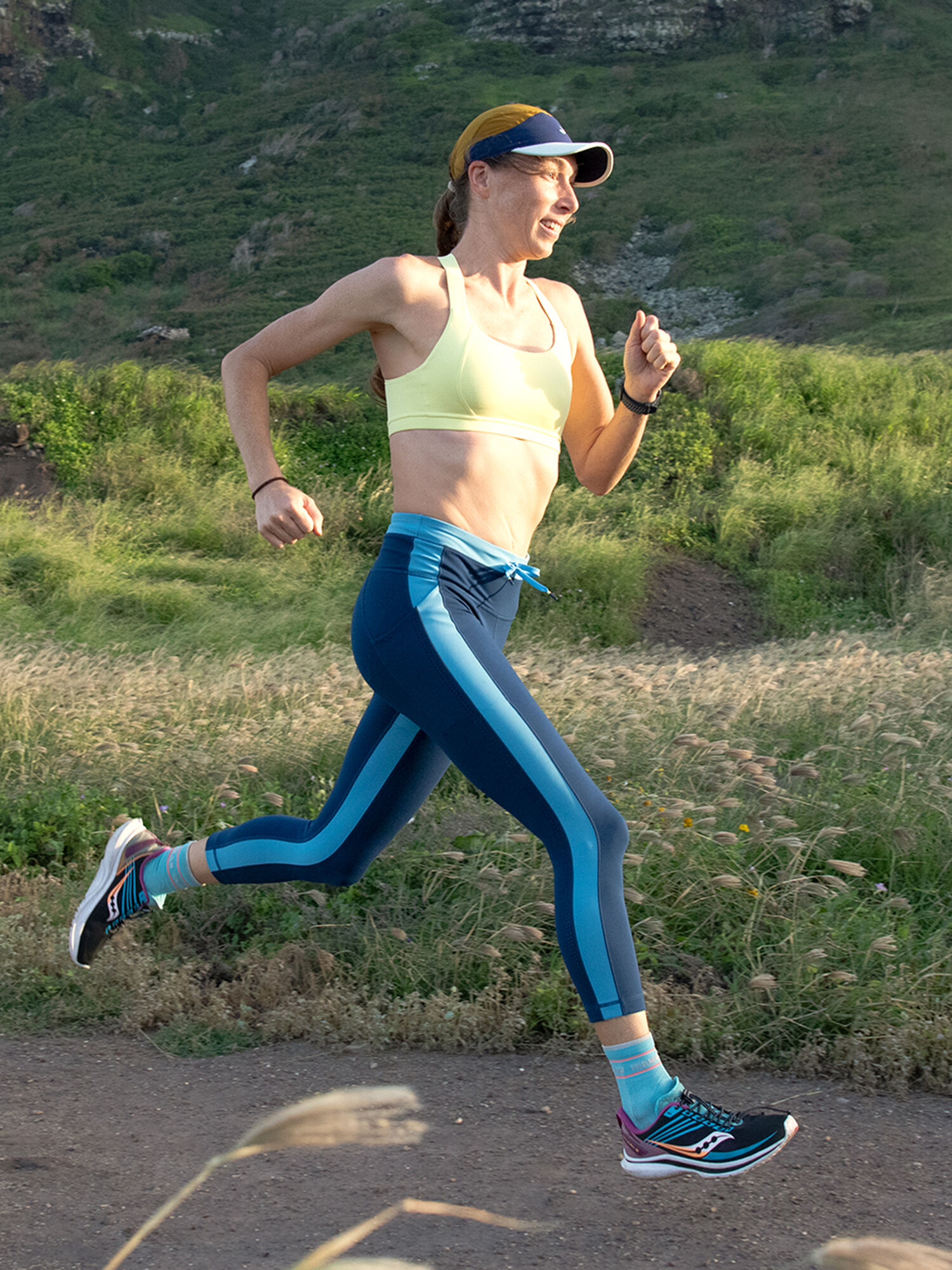 Mad Dash Lite Capri - Colorblock, , model