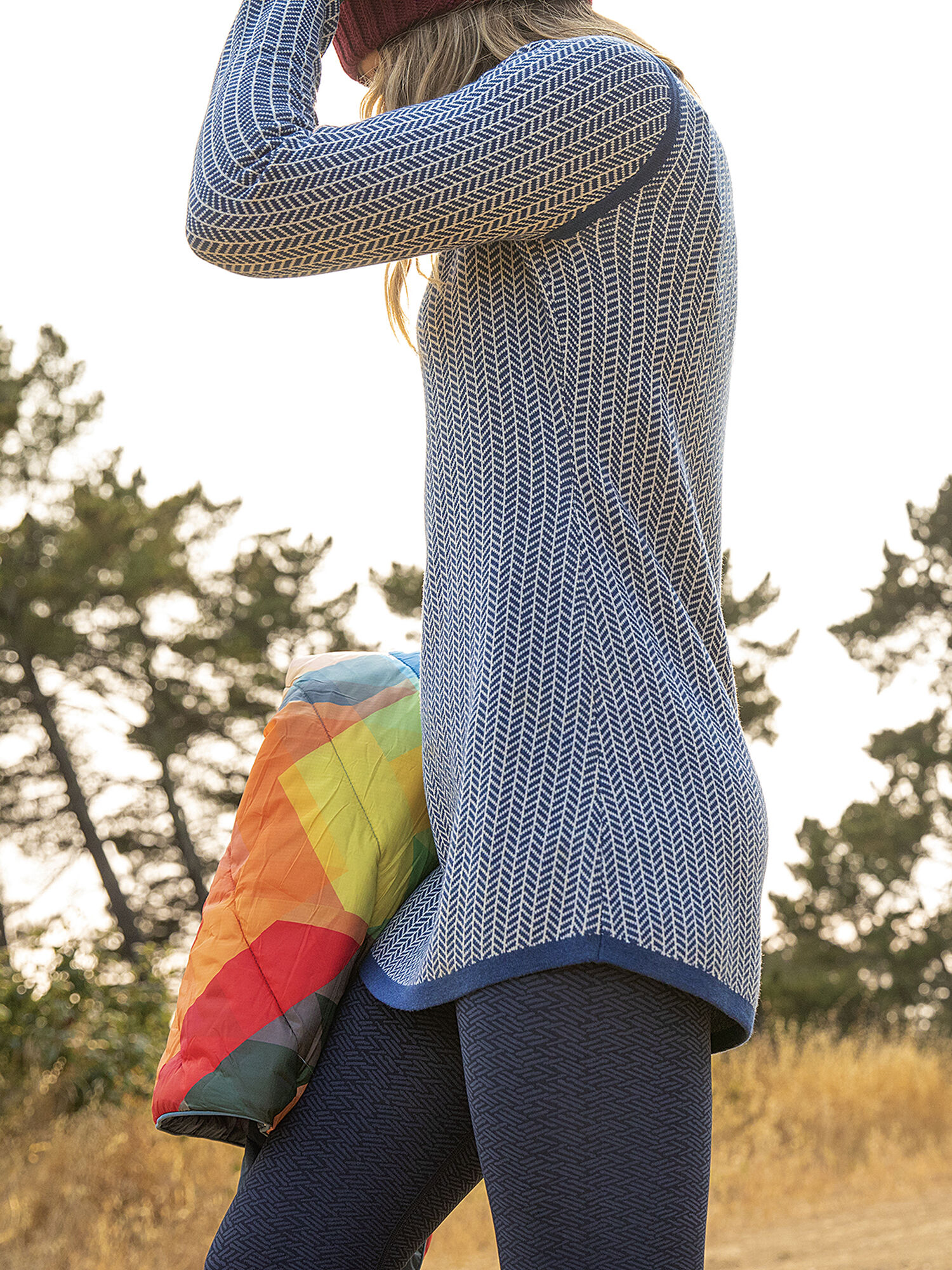 Spark Legging - Herringbone, , model