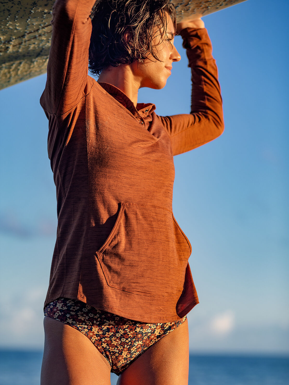 Prana Sun Protection Hoodie Cipher Title Nine