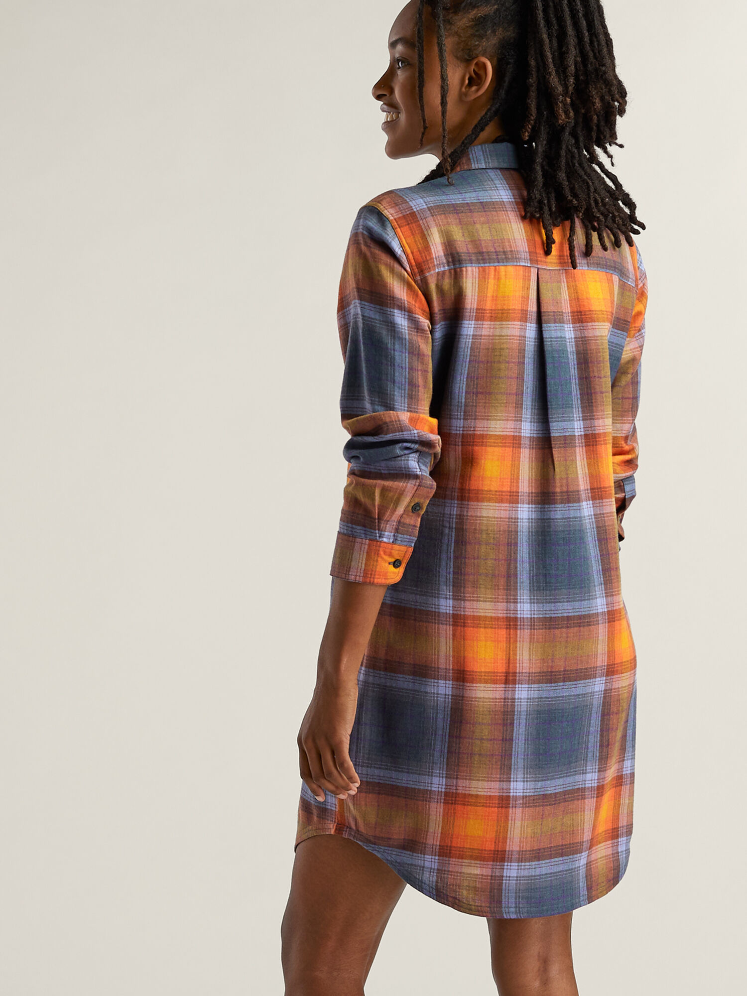 Plaiditude Long Sleeve Dress, , original