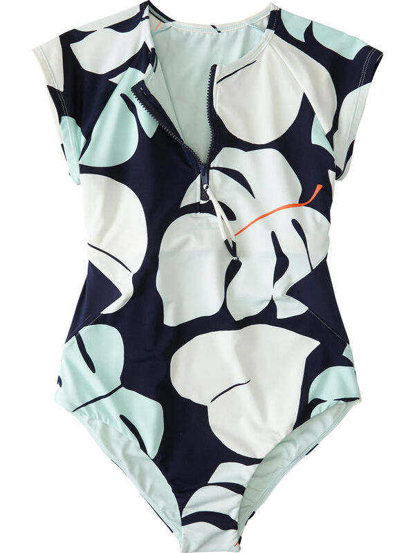 Barrel One Piece Zip Front Swimsuit - Capitola, , original