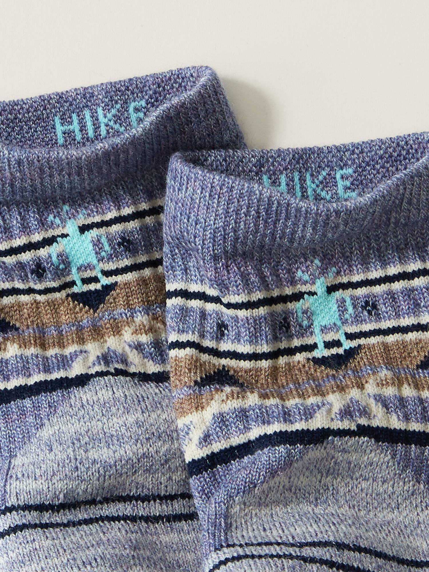 Go Zone Cushioned Hiking Socks - Zig Zag, , original