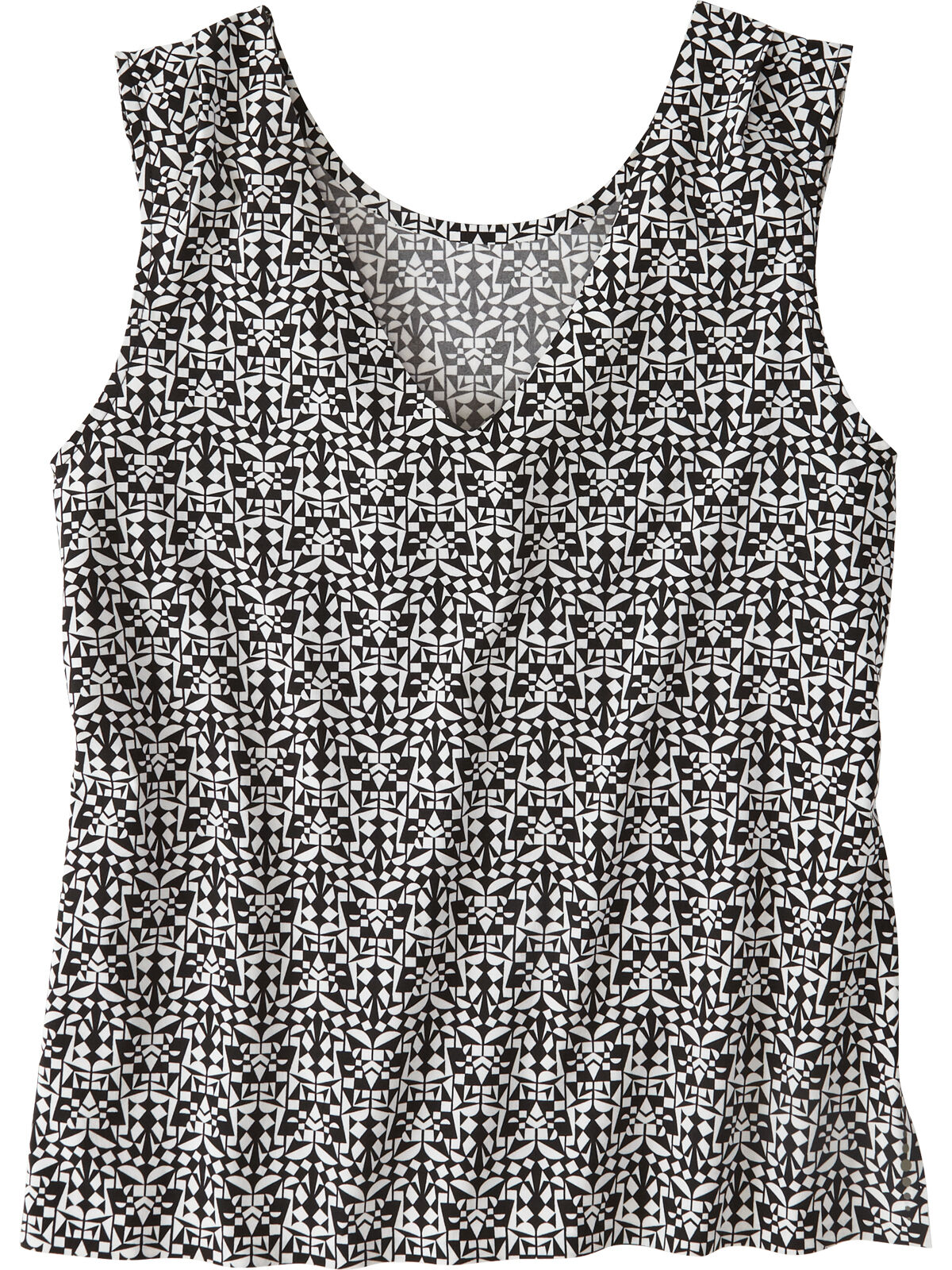 トップス narrow pitch border pattern tunk top Women's Tank Top Round Trip - Turkish Delight | Title Nine