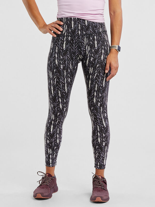 Mad Dash Reversible 7/8 Running Tights - Sleet, , original
