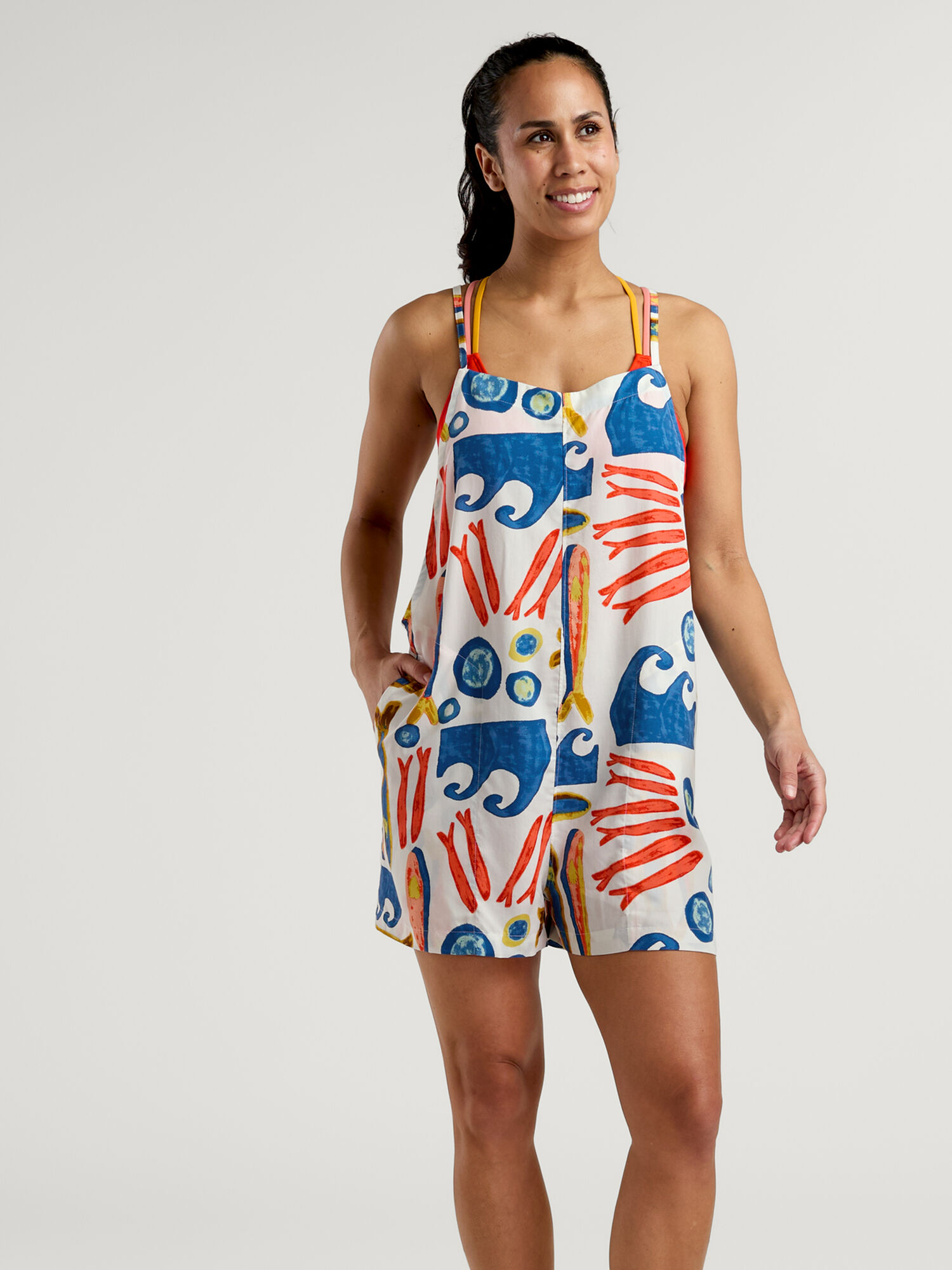 Tidal Threads Romper, , original