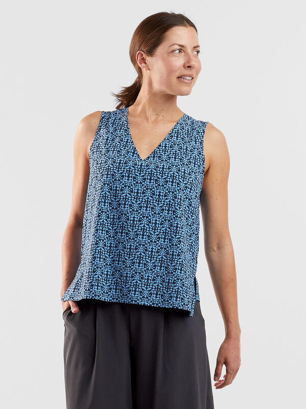 Round Trip Pocket Tank Top - Turkish Delight, , original
