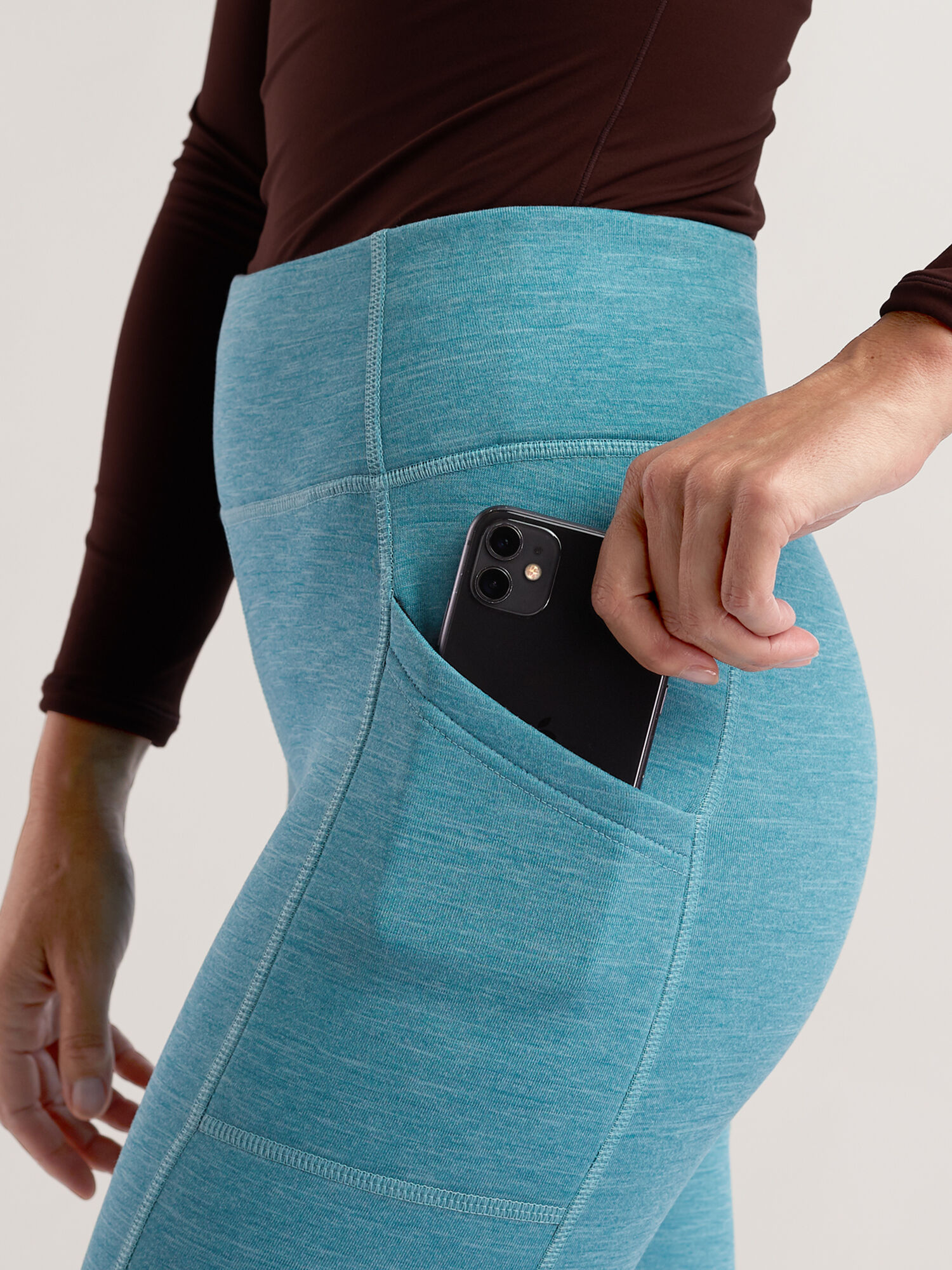 Crash Fleece Lined Tights - Long, , original