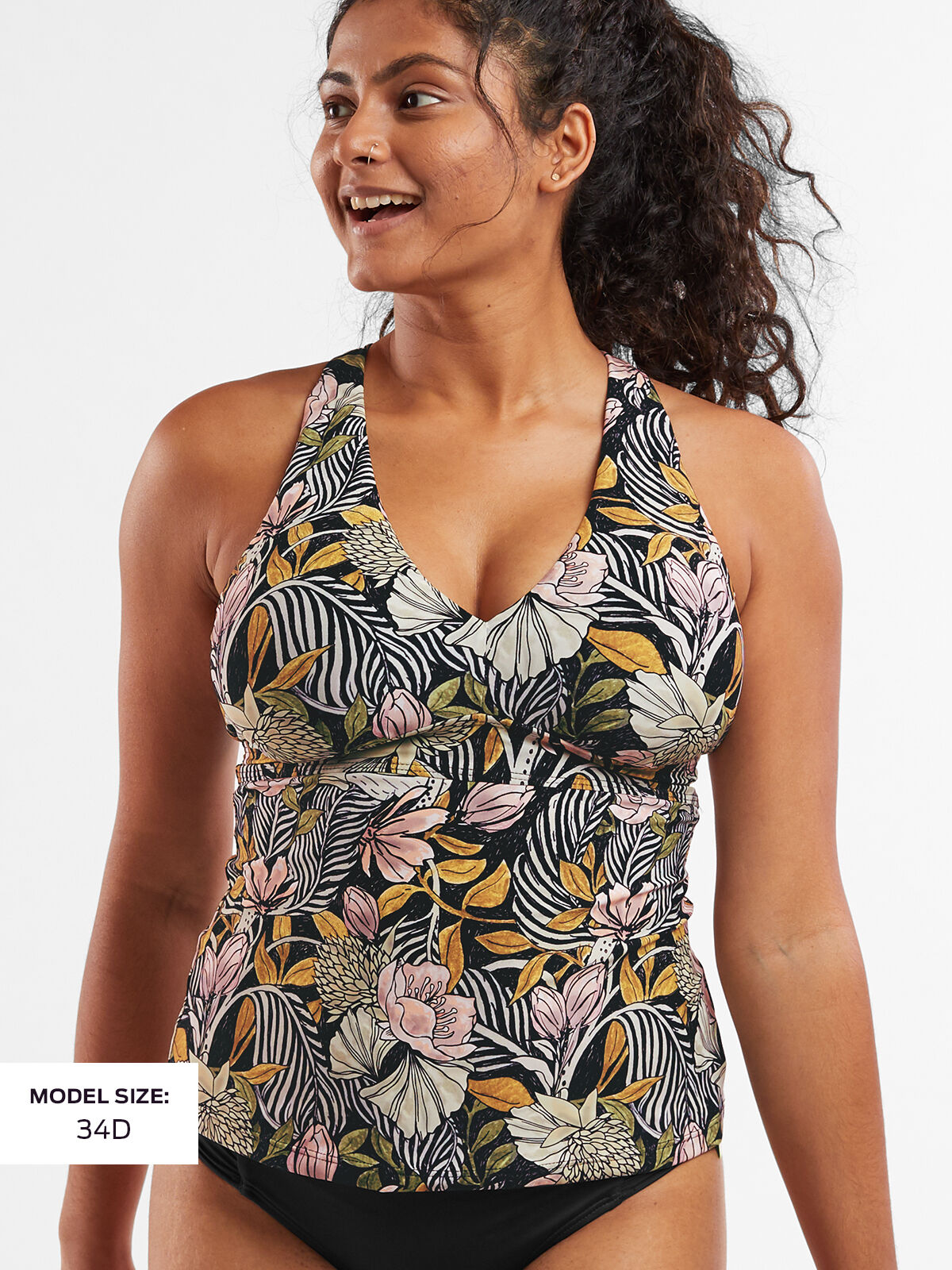 Sporty Tankini Top Better Serengeti Title Nine