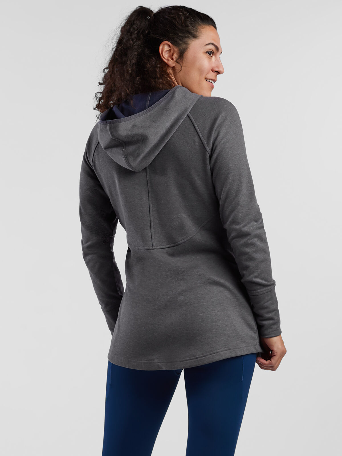 Women's Full Zip Fleece Hoodie: Mighty Tunic | Title Nine