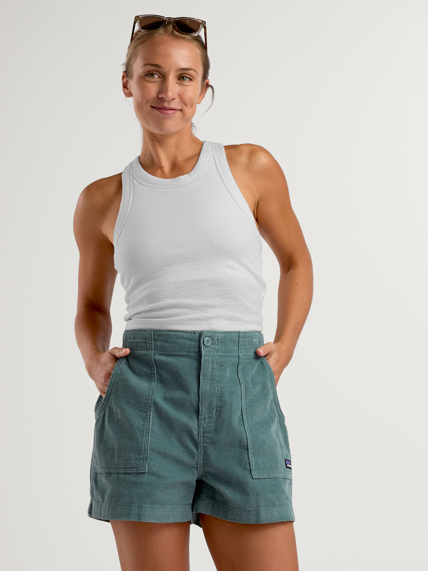 Retro Corduroy Shorts, , original