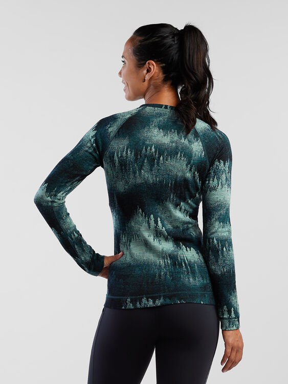 Twilight Long Sleeve Yoga Crop Top