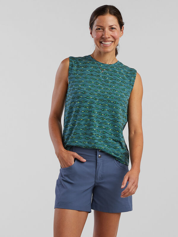 Ravine Muscle Tank - Triangular Notes, , original