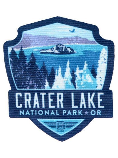 Crater Lake Contour Patch: Image 1