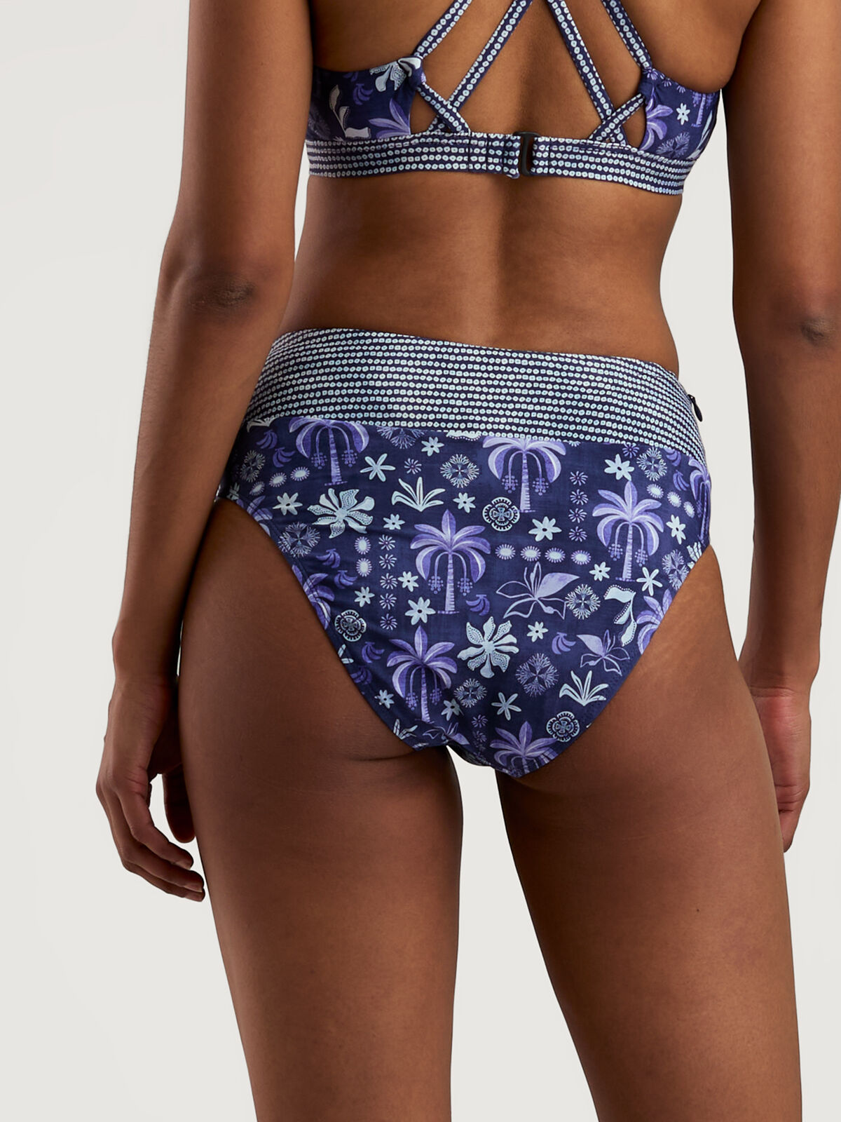 Left Coast High Rise Bottom - Meraki – High Rise Swim Bottom