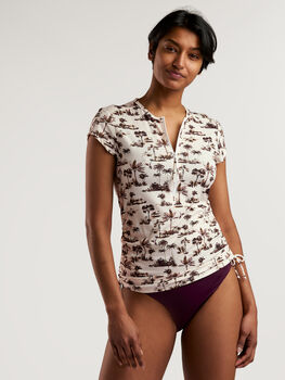 Women's Short Sleeve Rash Guard Endless Summer