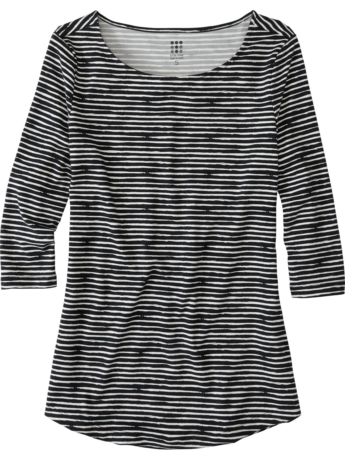 売れ筋商品|||ニューヨークコレクション カットソー トップス レディース Petite 3/4 Bell Sleeve Printed Pleat Front Y-neck Top Taupe Etch Jones New York Women's 3/4 Sleeve Pleat Front Printed Tunic