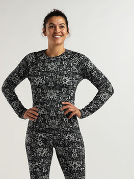 Smartwool Base Layer Wonder Woman Top - Print