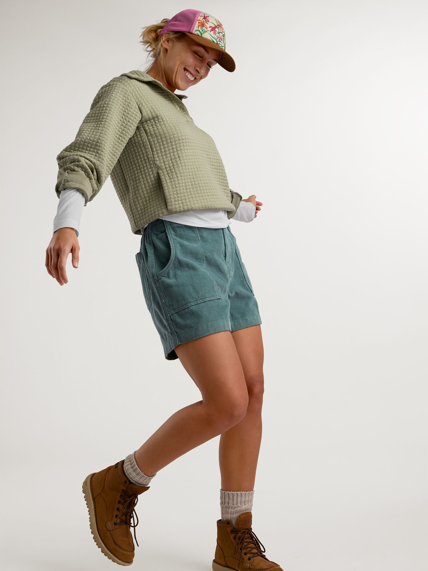 Retro Corduroy Shorts, , original