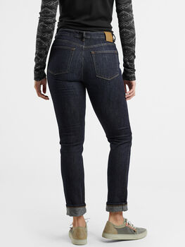 Defroster Performance Skinny Fleece-Lined Denim Pants