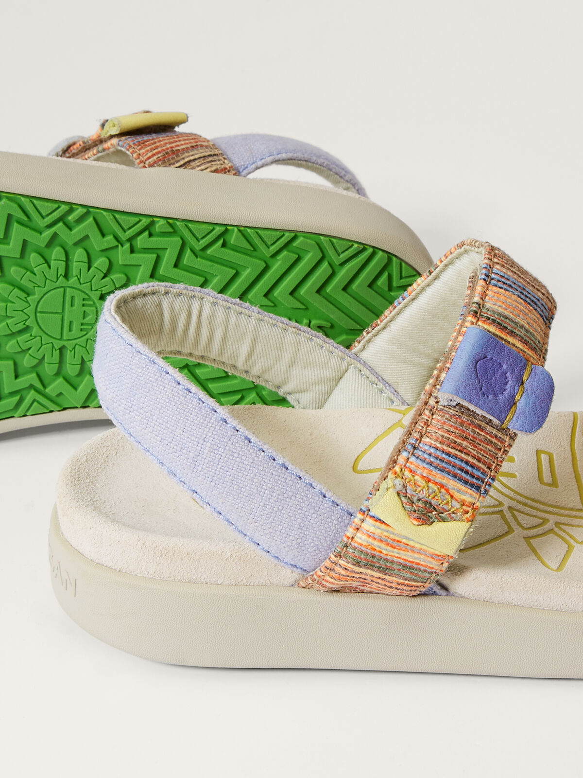Satorisan Women's Kona Raffia Velcro Sandals | Title Nine