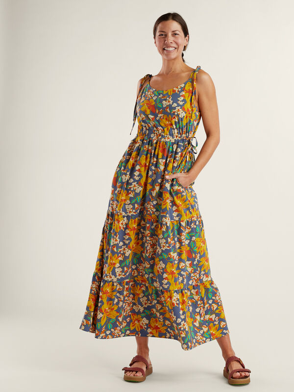 Crusher Tiered Maxi Dress, , original