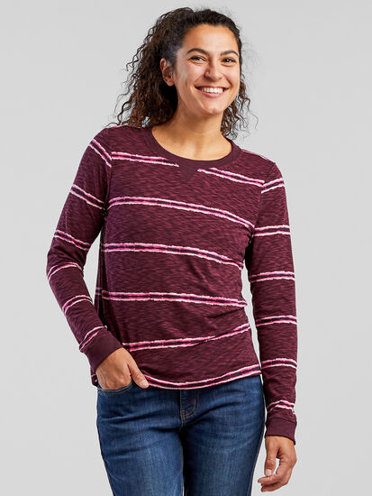 Ravine Long Sleeve Tee - Stripe