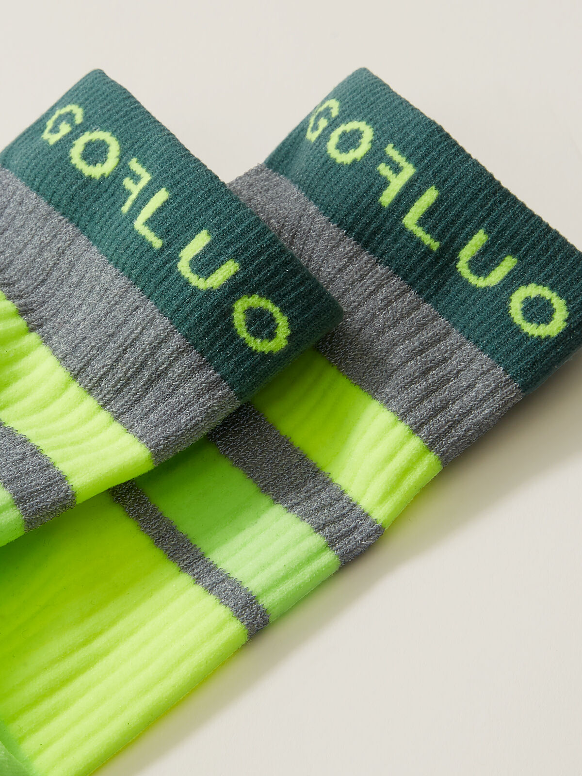 GOFLUO Women's Ray Reflective Hi-Vis Crew Socks | Title Nine