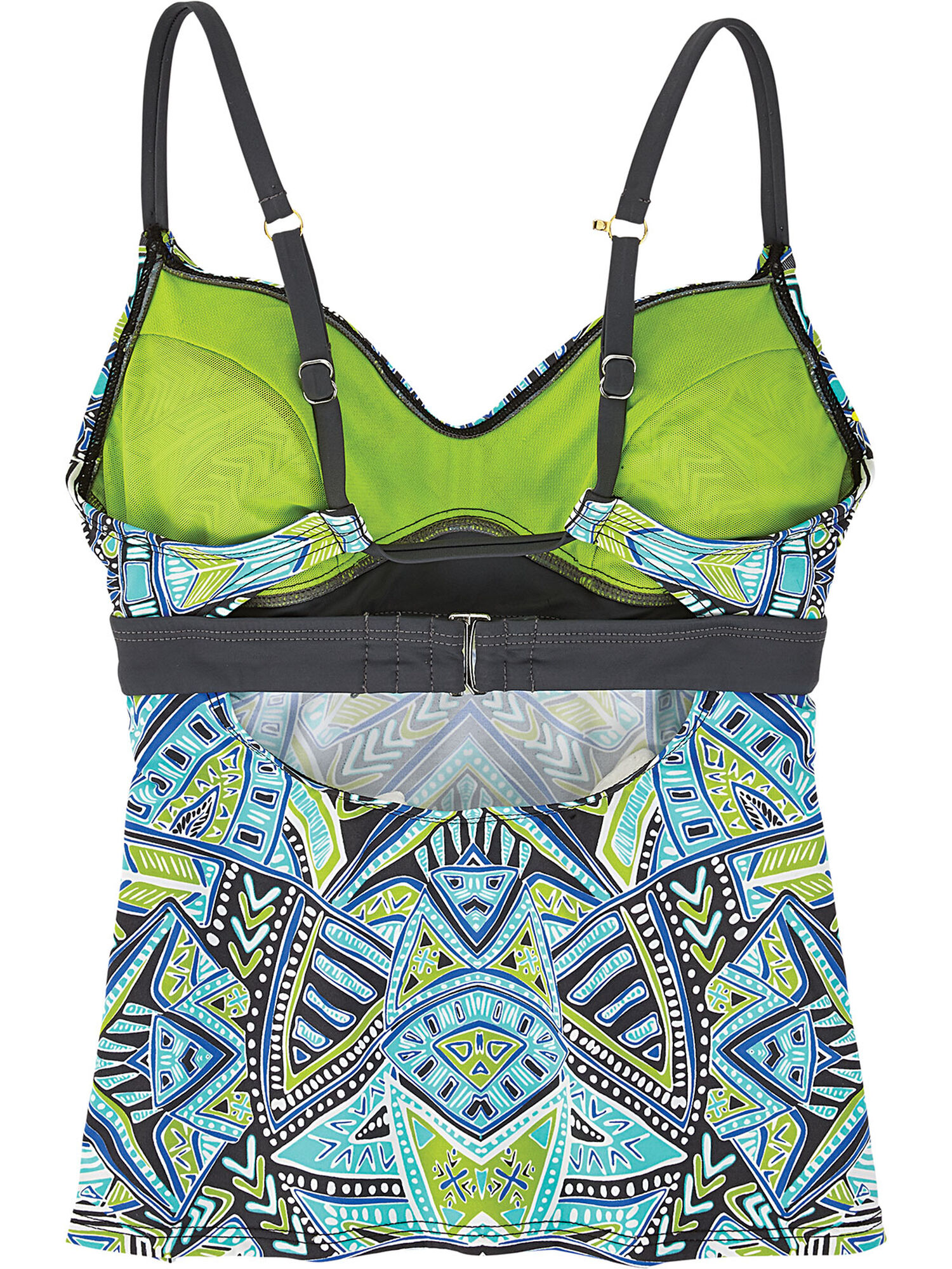 Streamline Tankini Top - Senegal, , original
