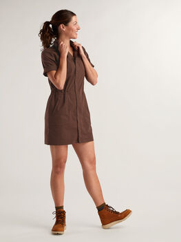 Wren Utility Short Sleeve Shirt Dress