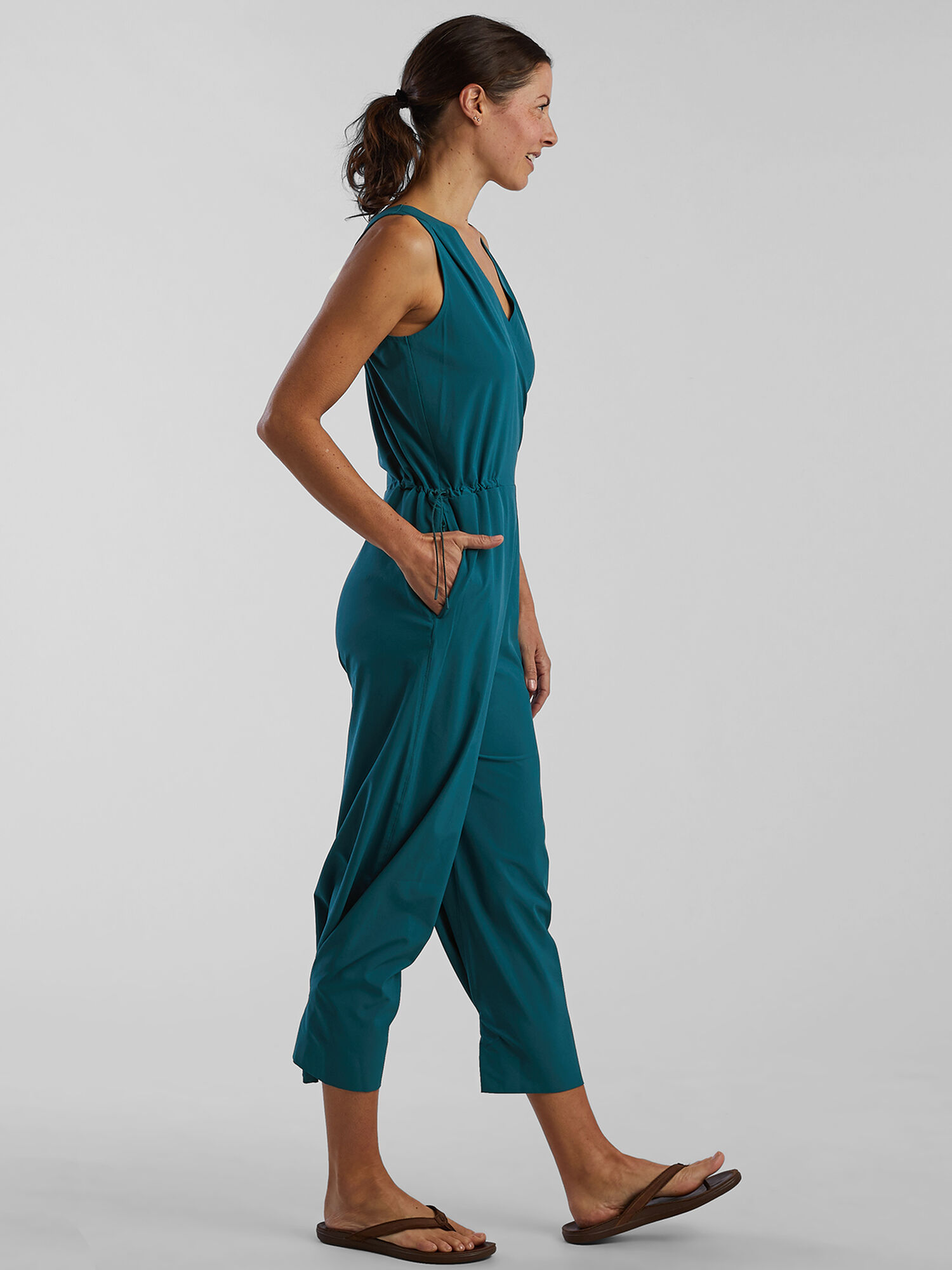 Round Trip Sleeveless Jumpsuit - Petite, , original