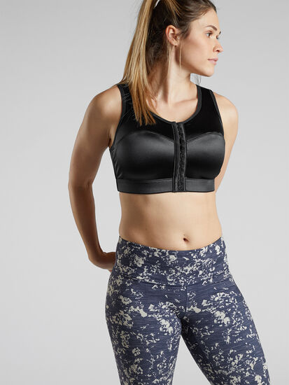 The Last Resort Front Close Sports Bra, , original